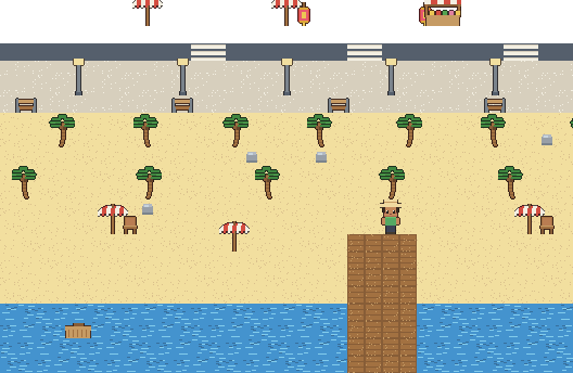 Bãi biển Mỹ Khê trong game